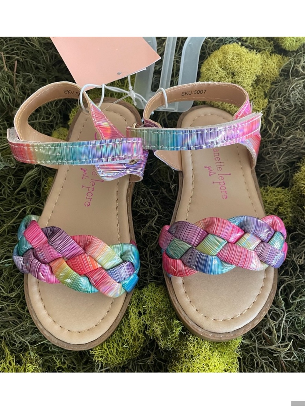 Nanette Lepore Rainbow ombré sandal